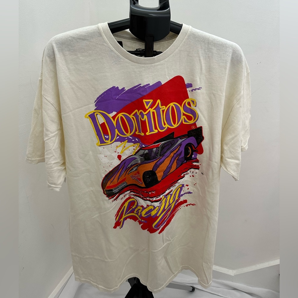 Racing Graphic Tee - Cream